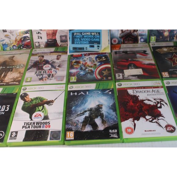 Xbox 360 Game Bundle 15 Games Pal Region, Most have manuals, work great - Picture 7 of 8